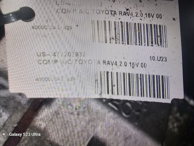 bontott TOYOTA RAV 4 Klímakompresszor