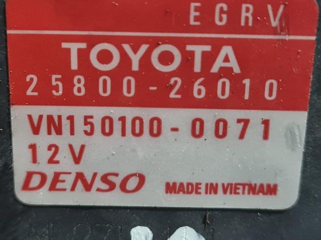 bontott TOYOTA RAV 4 EGR / AGR Szelep