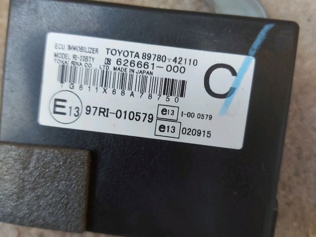 bontott TOYOTA RAV 4 Immobilizer Elektronika