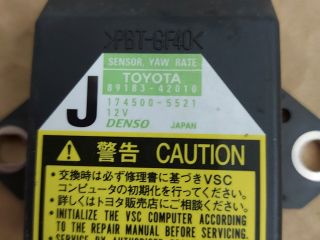 bontott TOYOTA RAV 4 Menetstabilizátor Elektronika