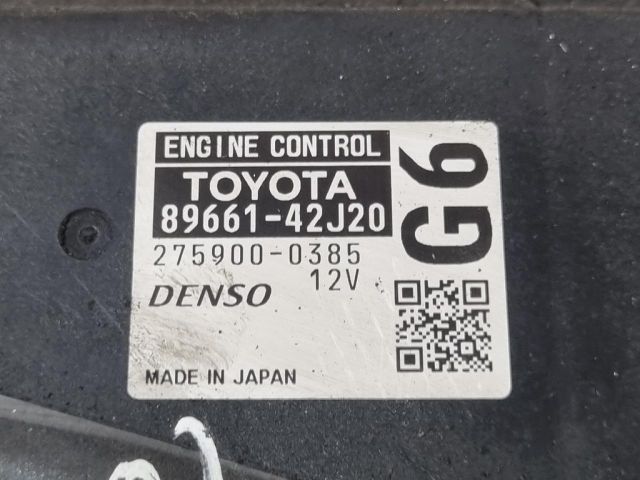 bontott TOYOTA RAV 4 Motorvezérlő