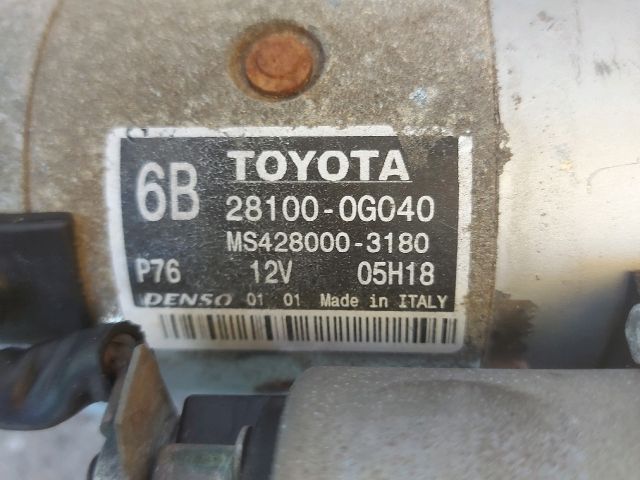 bontott TOYOTA RAV 4 Önindító