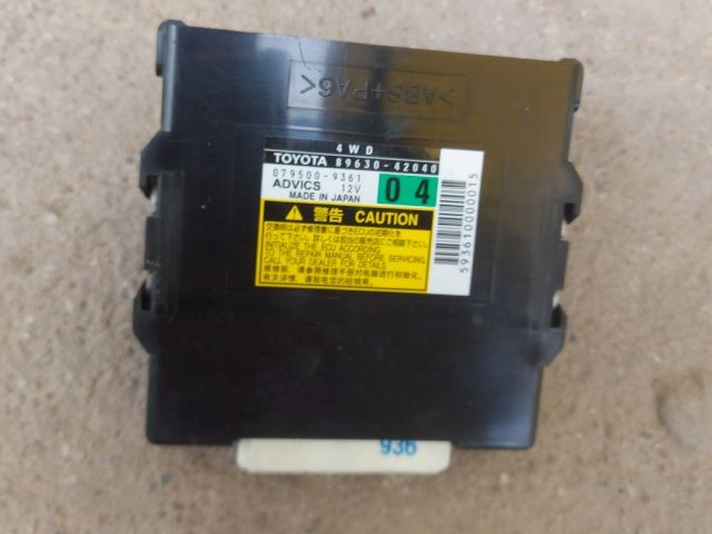 bontott TOYOTA RAV 4 Osztómű Vezérlő Modul