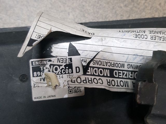 bontott TOYOTA RAV 4 Motorvezérlő