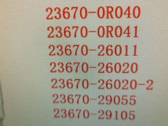 bontott TOYOTA RAV 4 Porlasztó (1 db)