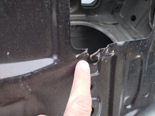 bontott TOYOTA RAV 4 Bal első Ajtó (Üres lemez)