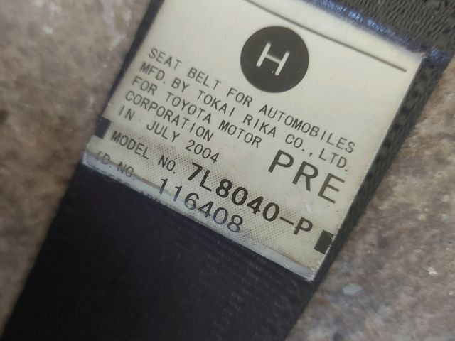 bontott TOYOTA RAV 4 Bal első Biztonsági Öv