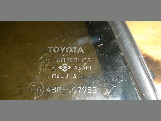 bontott TOYOTA RAV 4 Bal hátsó Fixüveg (Ajtóban)