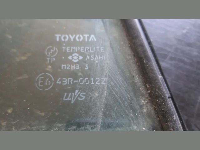 bontott TOYOTA RAV 4 Bal hátsó Fixüveg (Ajtóban)