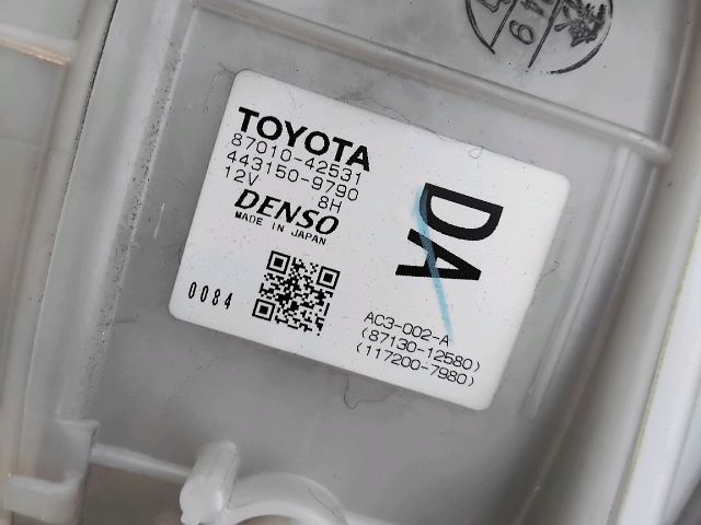 bontott TOYOTA RAV 4 Fűtés Box