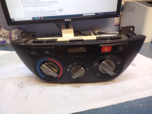 bontott TOYOTA RAV 4 Fűtéskapcsoló (manuális klímás)