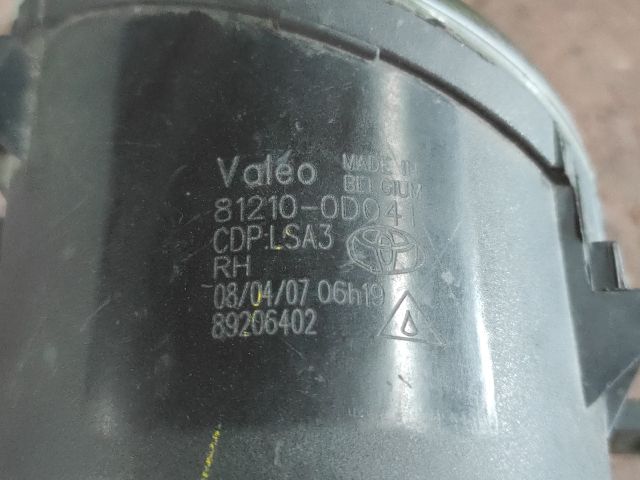 bontott TOYOTA RAV 4 Jobb Ködfényszóró