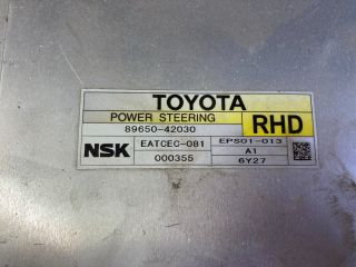 bontott TOYOTA RAV 4 Kormánymű Elektronika
