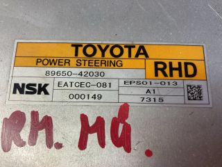 bontott TOYOTA RAV 4 Kormánymű Elektronika