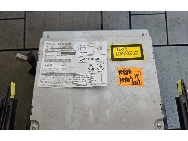 bontott TOYOTA RAV 4 Navigációs Fejegység
