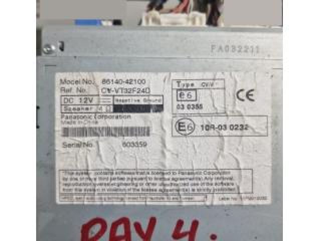 bontott TOYOTA RAV 4 Navigációs Fejegység