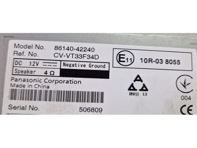 bontott TOYOTA RAV 4 Navigációs Fejegység