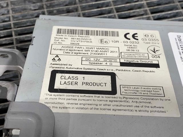 bontott TOYOTA RAV 4 Rádió / CD