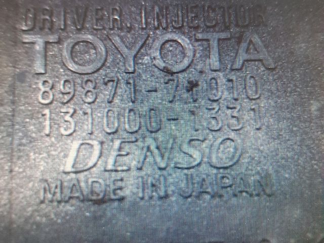 bontott TOYOTA RAV 4 Üzemanyag Befecskendező Vezérlő