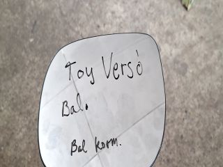 bontott TOYOTA VERSO Bal Tükörlap