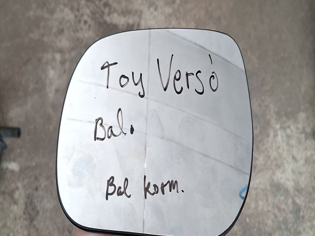 bontott TOYOTA VERSO Bal Tükörlap