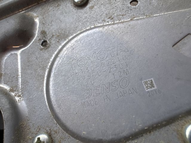 bontott TOYOTA VERSO Hátsó Ablaktörlő Motor