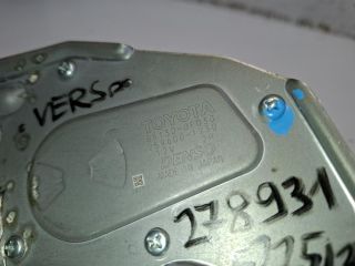 bontott TOYOTA VERSO Hátsó Ablaktörlő Motor