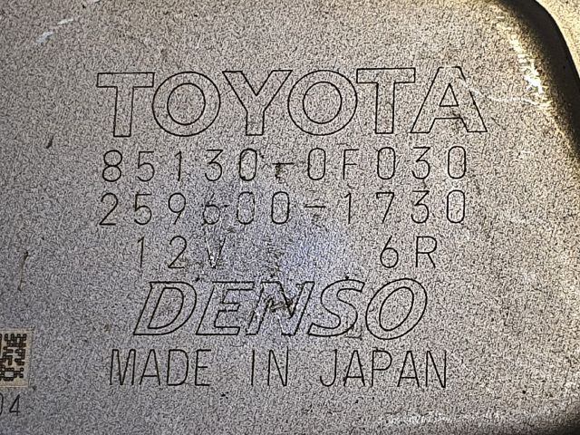 bontott TOYOTA VERSO Hátsó Ablaktörlő Motor