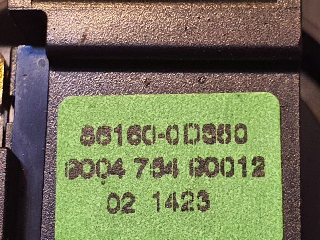 bontott TOYOTA VERSO Magassugárzó Hangszóró