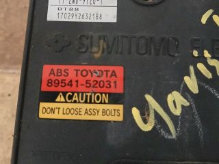 bontott TOYOTA YARIS ABS Kocka