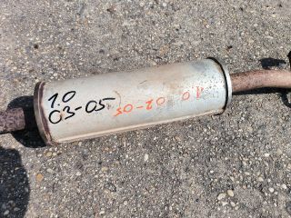 bontott TOYOTA YARIS Középső Kipufogó Cső