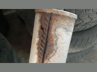 bontott TOYOTA YARIS Középső Kipufogó Dob