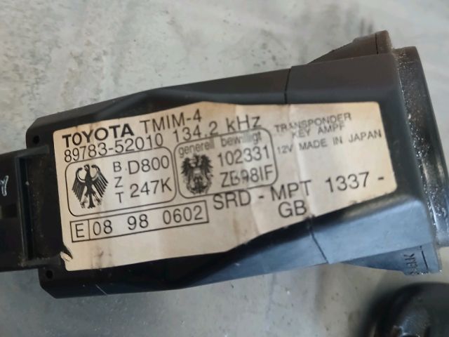 bontott TOYOTA YARIS Motorvezérlő