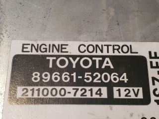 bontott TOYOTA YARIS Motorvezérlő