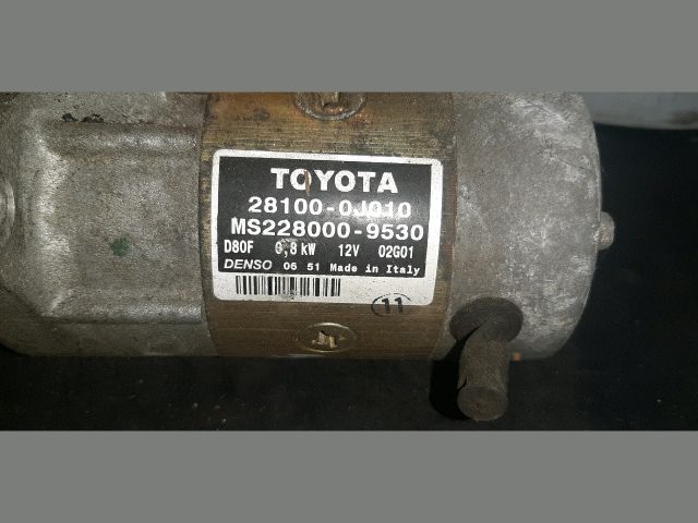 bontott TOYOTA YARIS Önindító