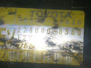 bontott TOYOTA YARIS Önindító