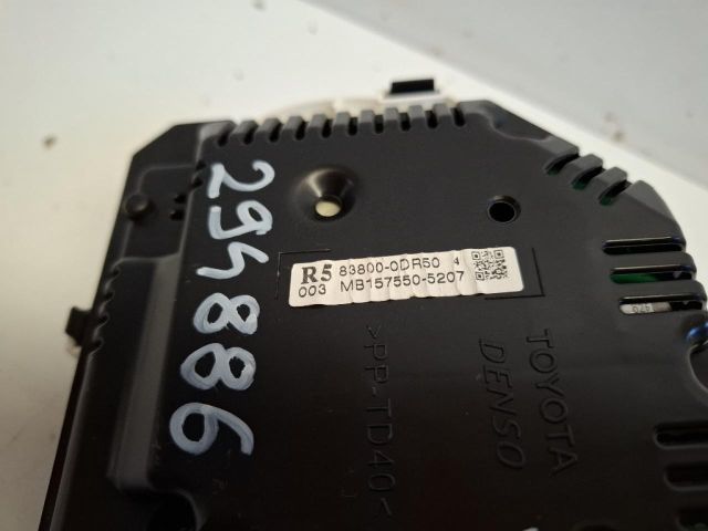 bontott TOYOTA YARIS Kilométeróra