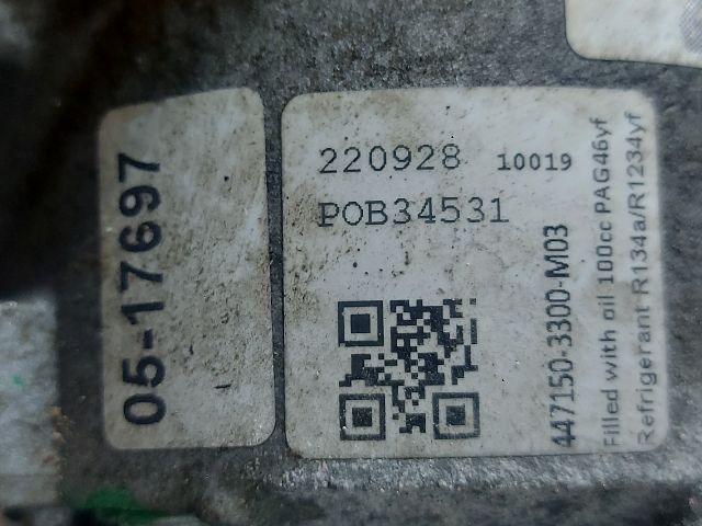 bontott TOYOTA YARIS Klímakompresszor