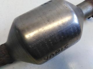 bontott TOYOTA YARIS Hátsó Kipufogó Dob