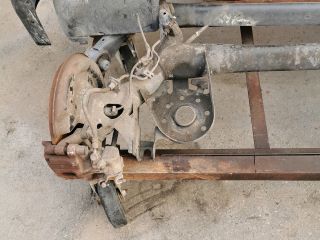 bontott TOYOTA YARIS Hátsó Híd (Tárcsafékes)