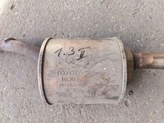 bontott TOYOTA YARIS Hátsó Kipufogó Dob