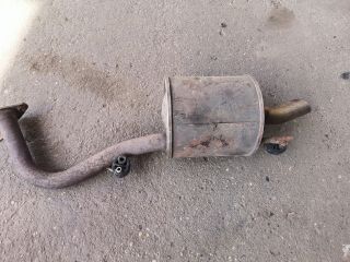 bontott TOYOTA YARIS Hátsó Kipufogó Dob