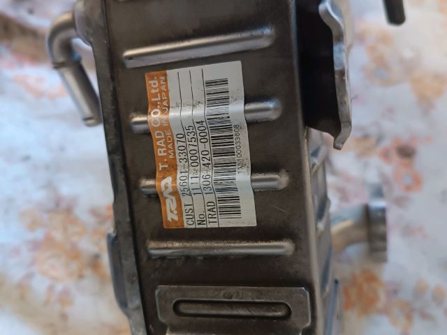 bontott TOYOTA YARIS EGR Hűtő