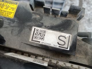 bontott TOYOTA YARIS Hűtő Ventilátor(ok), Radiátor(ok) Szett