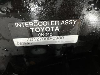 bontott TOYOTA YARIS Intercooler