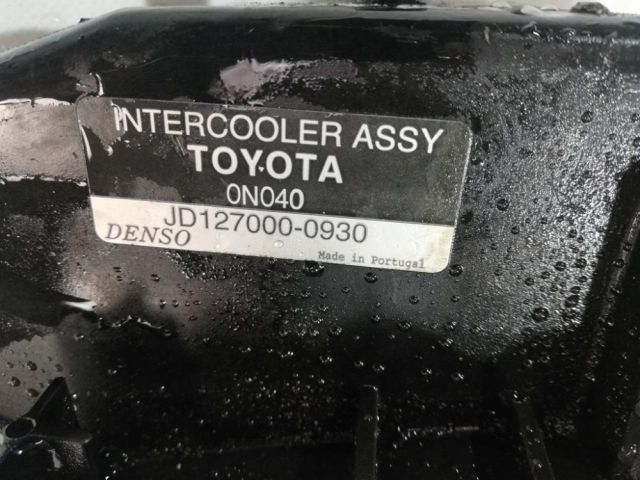 bontott TOYOTA YARIS Intercooler