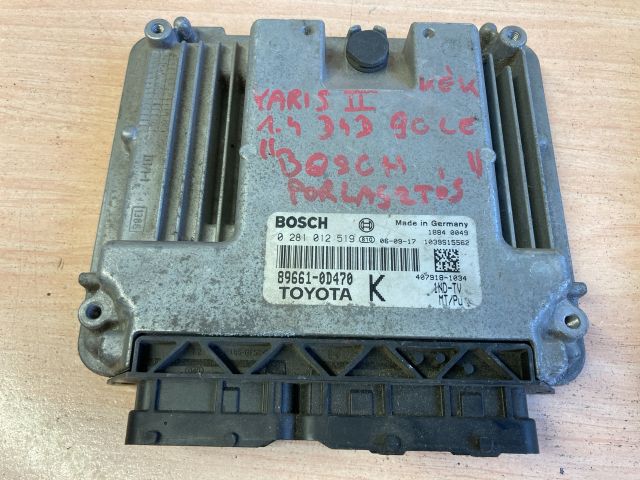 bontott TOYOTA YARIS Motorvezérlő