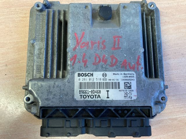 bontott TOYOTA YARIS Motorvezérlő