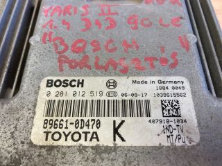 bontott TOYOTA YARIS Motorvezérlő