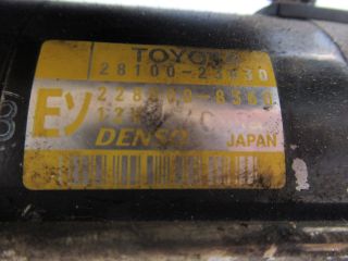 bontott TOYOTA YARIS Önindító